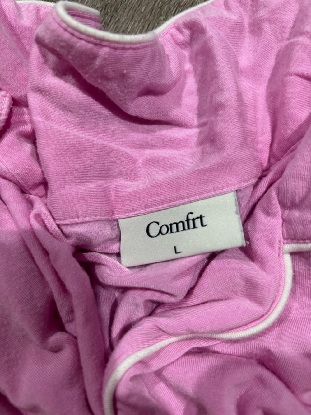 Comfrt Luna Lounge PJ Set Pink Peony Size Large - Picture 4 of 4